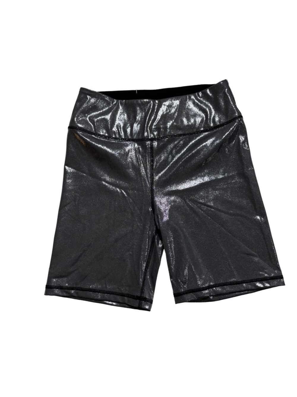 Victoria Sport Metallic Foil Bike Short